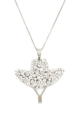 Cubic Zirconia Cowboy Hat Pendant Necklace from My Pampered Life Seattle