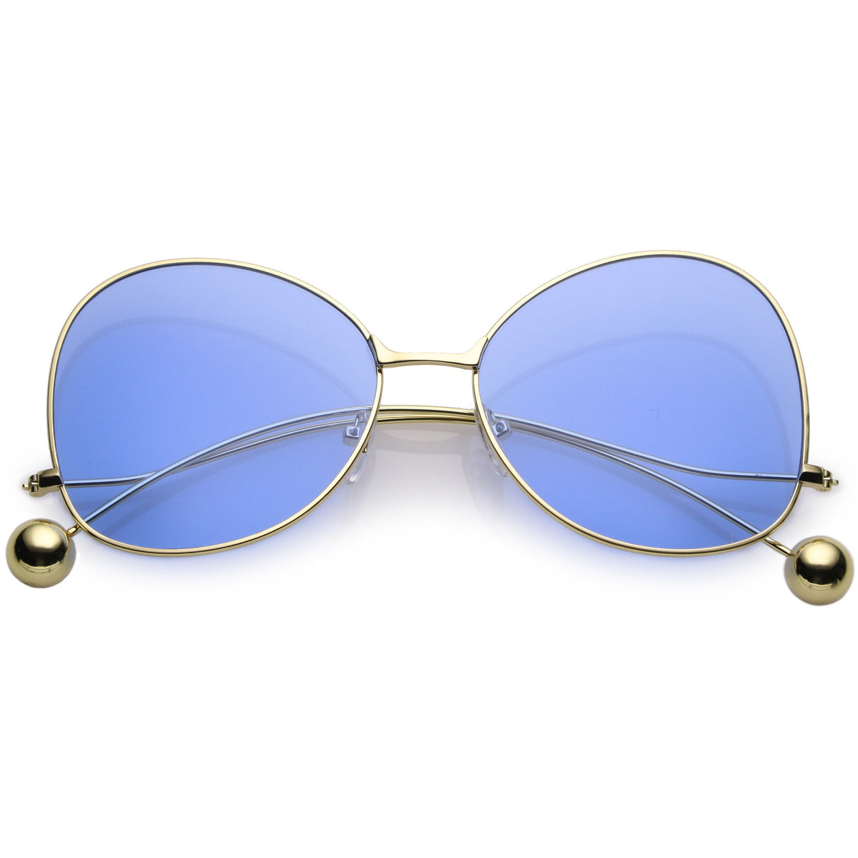 Women's Retro Oversize Butterfly Shape Color Tone Lens Sunglasses C443 from zeroUV