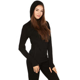 Microweight - Women's Wool 1/4 Zip Sun Hoodie Woolverino from Minus33 Merino Wool Clothing