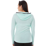 Microweight - Women's Wool 1/4 Zip Sun Hoodie Woolverino from Minus33 Merino Wool Clothing