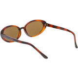 Women's Retro True Vintage Round Oval Mirrored Lens Sunglasses C654 from zeroUV