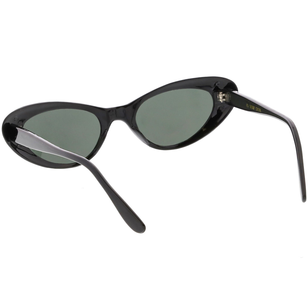 Women's Small Retro True Vintage Cat Eye Sunglasses C661 from zeroUV