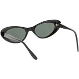 Women's Small Retro True Vintage Cat Eye Sunglasses C661 from zeroUV