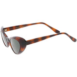 Women's Small Retro True Vintage Cat Eye Sunglasses C661 from zeroUV