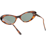 Women's Small Retro True Vintage Cat Eye Sunglasses C661 from zeroUV