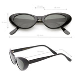 Women's Small Retro True Vintage Cat Eye Sunglasses C661 from zeroUV