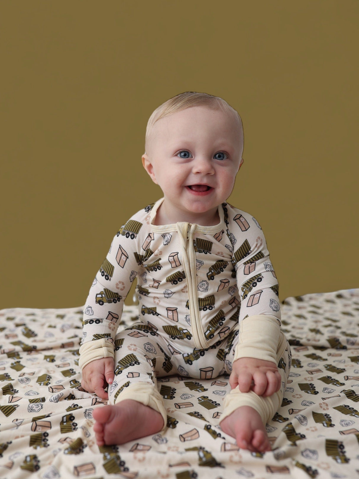 GOOD OL' GARBAGE DREAM ROMPER from DREAM BIG LITTLE CO