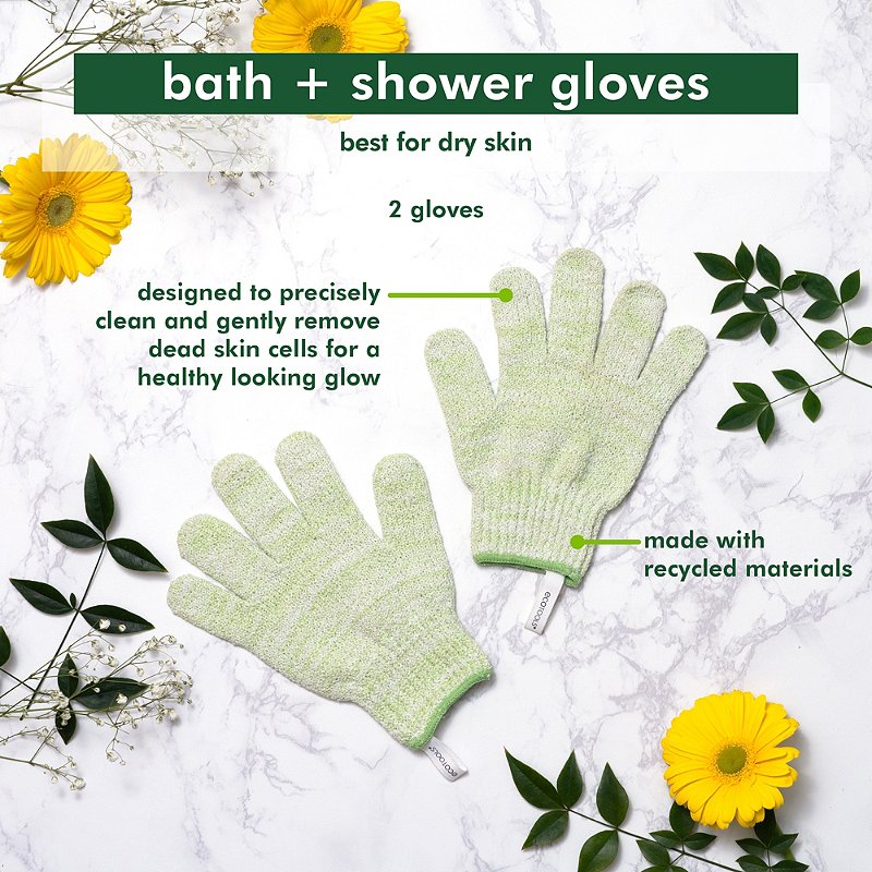 EXFOLIATING BATH GLOVES from ReNewedPet