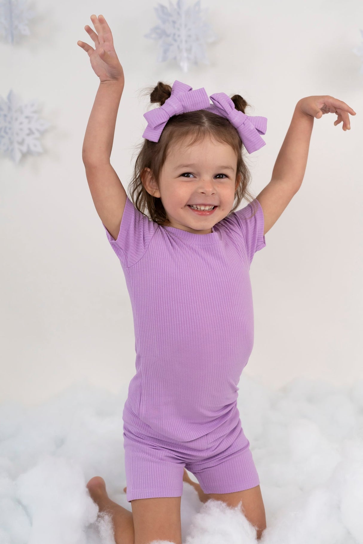 AMETHYST RIB DREAM SHORT SET from DREAM BIG LITTLE CO