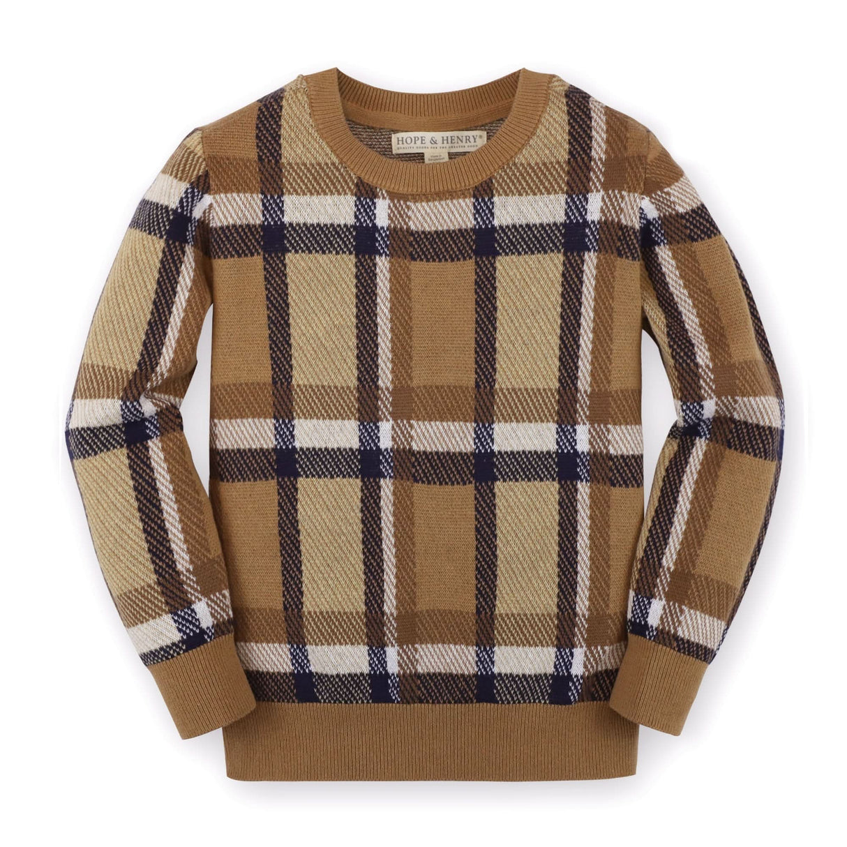 Crew Neck Organic Pullover Sweater - Baby from Hope & Henry