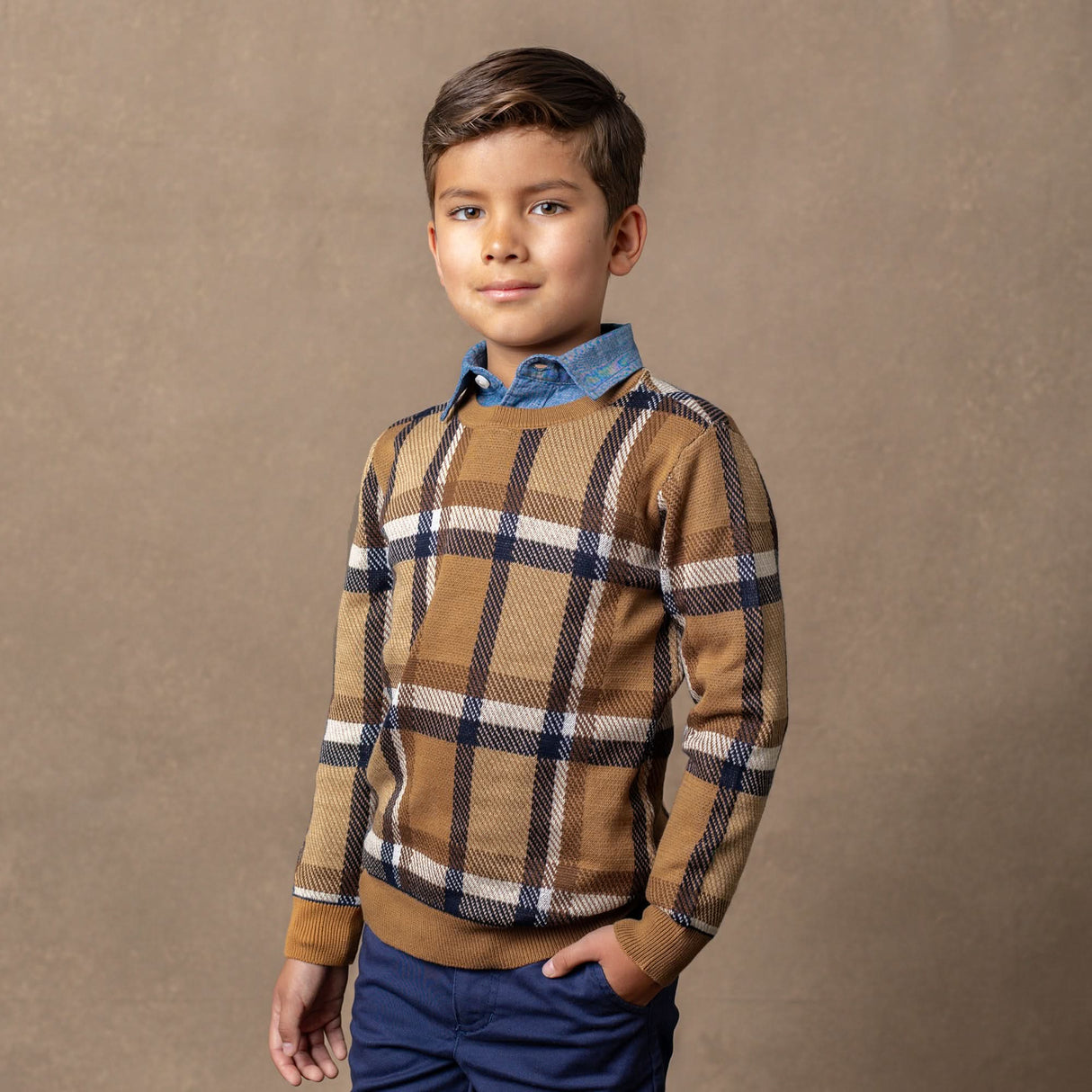 Crew Neck Organic Pullover Sweater - Baby from Hope & Henry