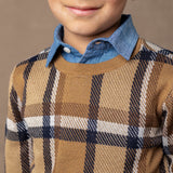 Crew Neck Organic Pullover Sweater - Baby from Hope & Henry