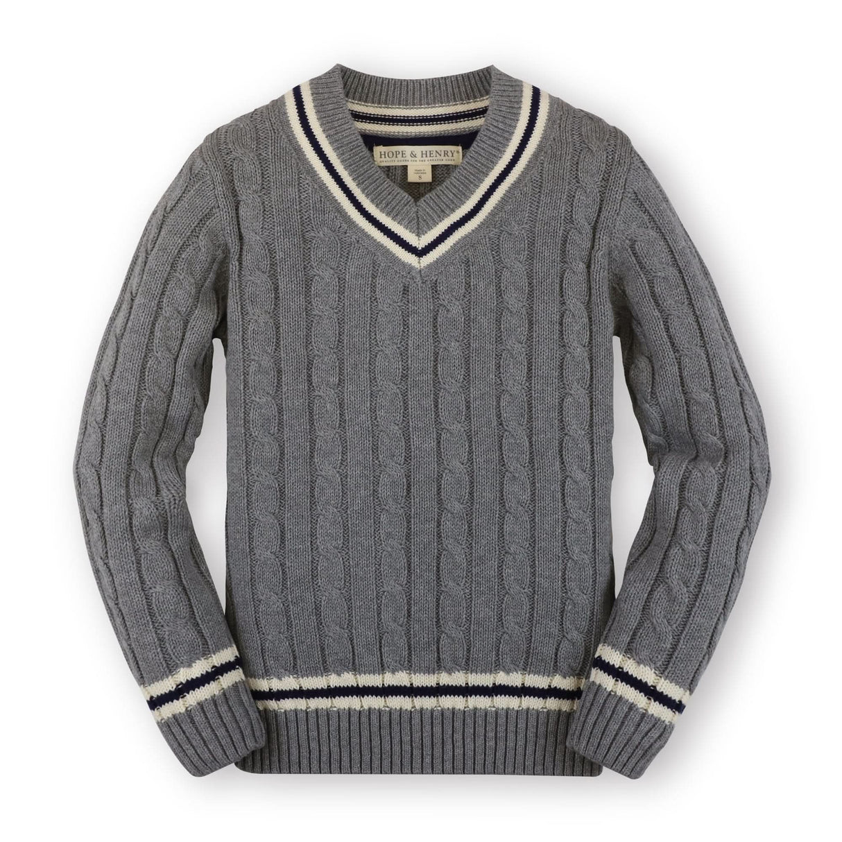 V-Neck Cricket Sweater - Baby from Hope & Henry