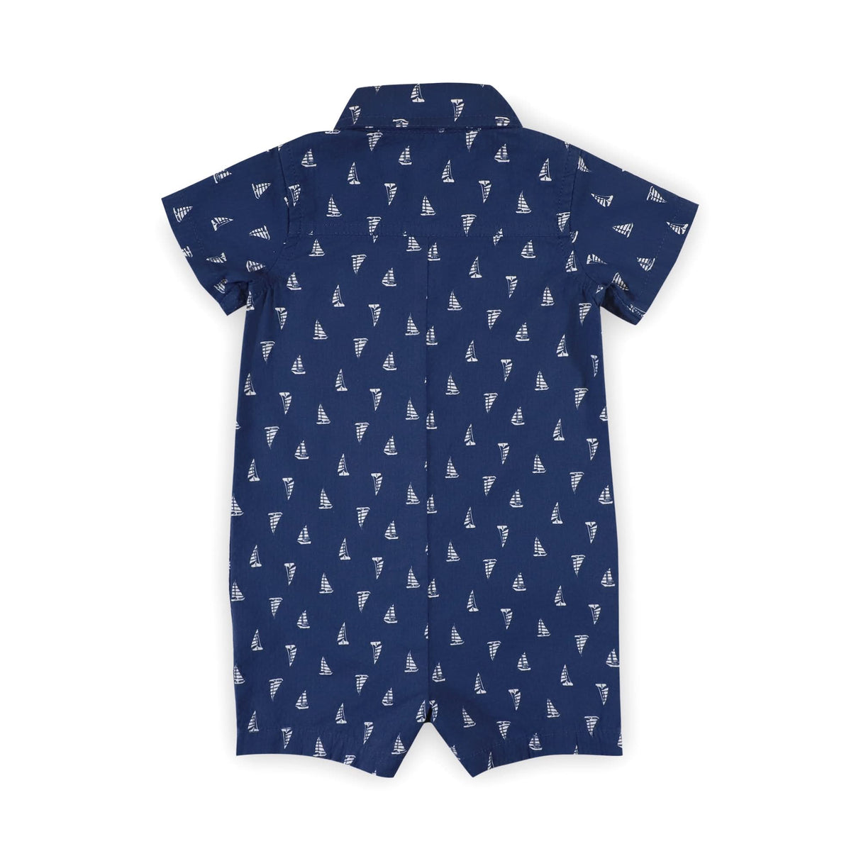 Organic Seersucker Button Front Romper from Hope & Henry