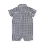 Organic Seersucker Button Front Romper from Hope & Henry