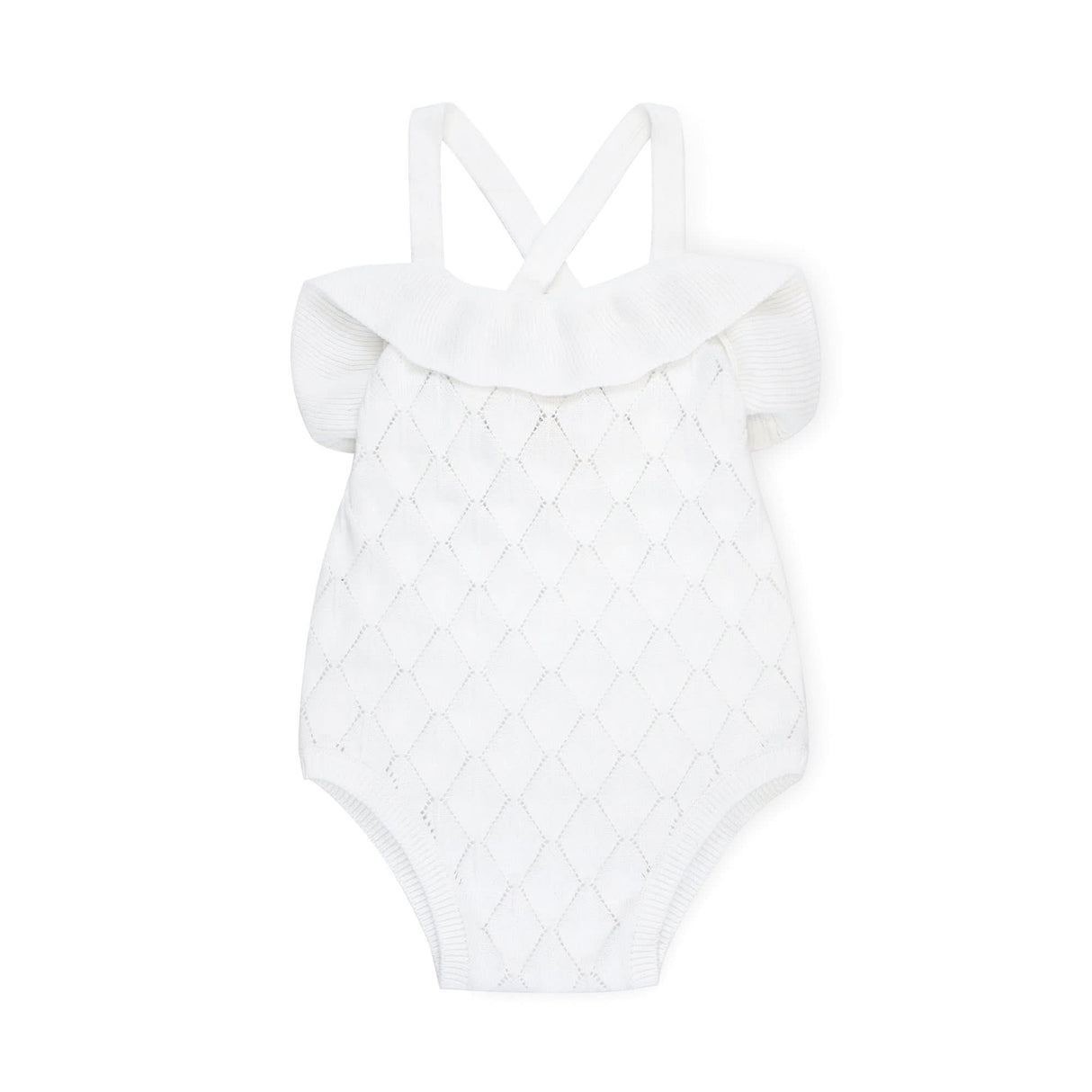 Ruffle Sweater Romper from Hope & Henry