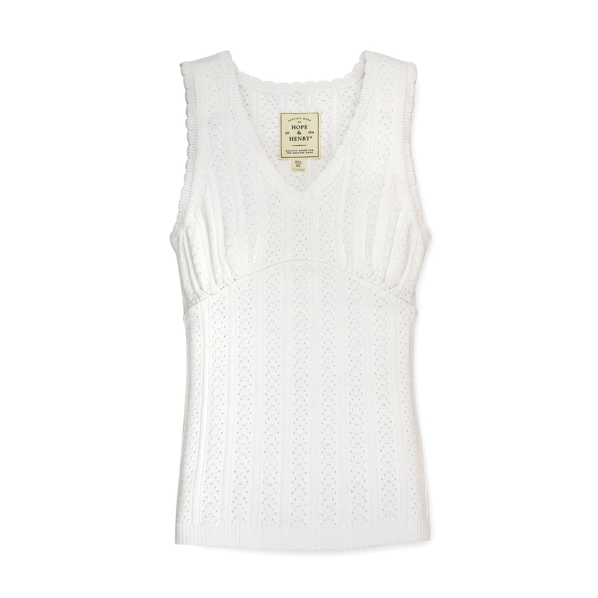 Empire Sweater Tank from Hope & Henry
