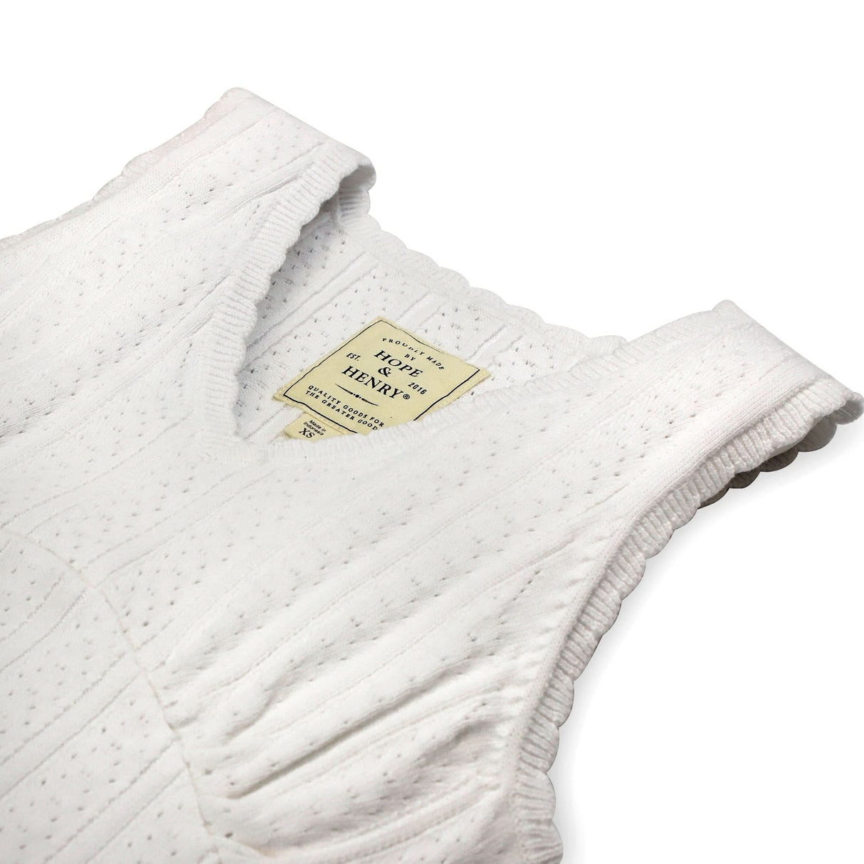 Empire Sweater Tank from Hope & Henry