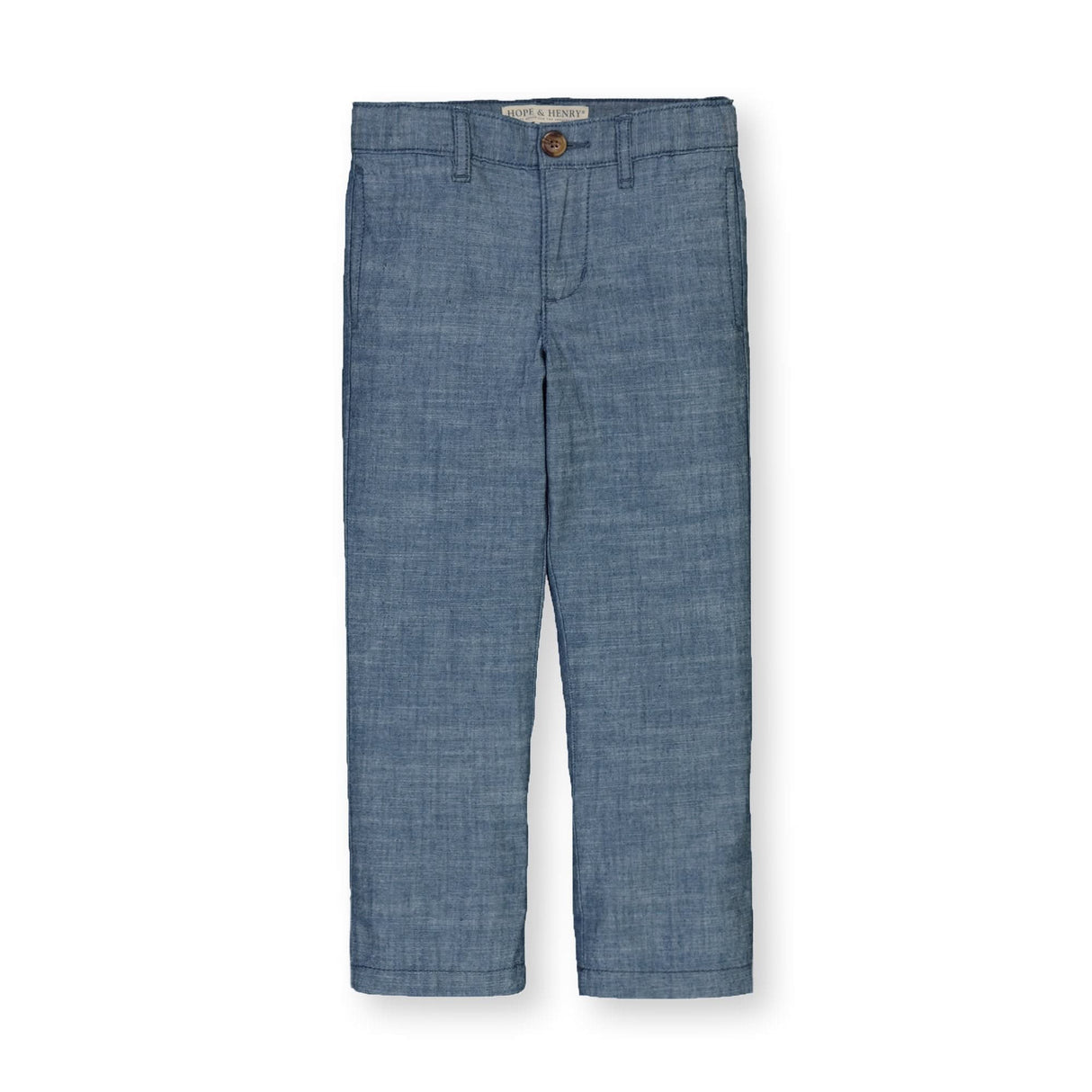 Organic Chambray Suit Pant from Hope & Henry