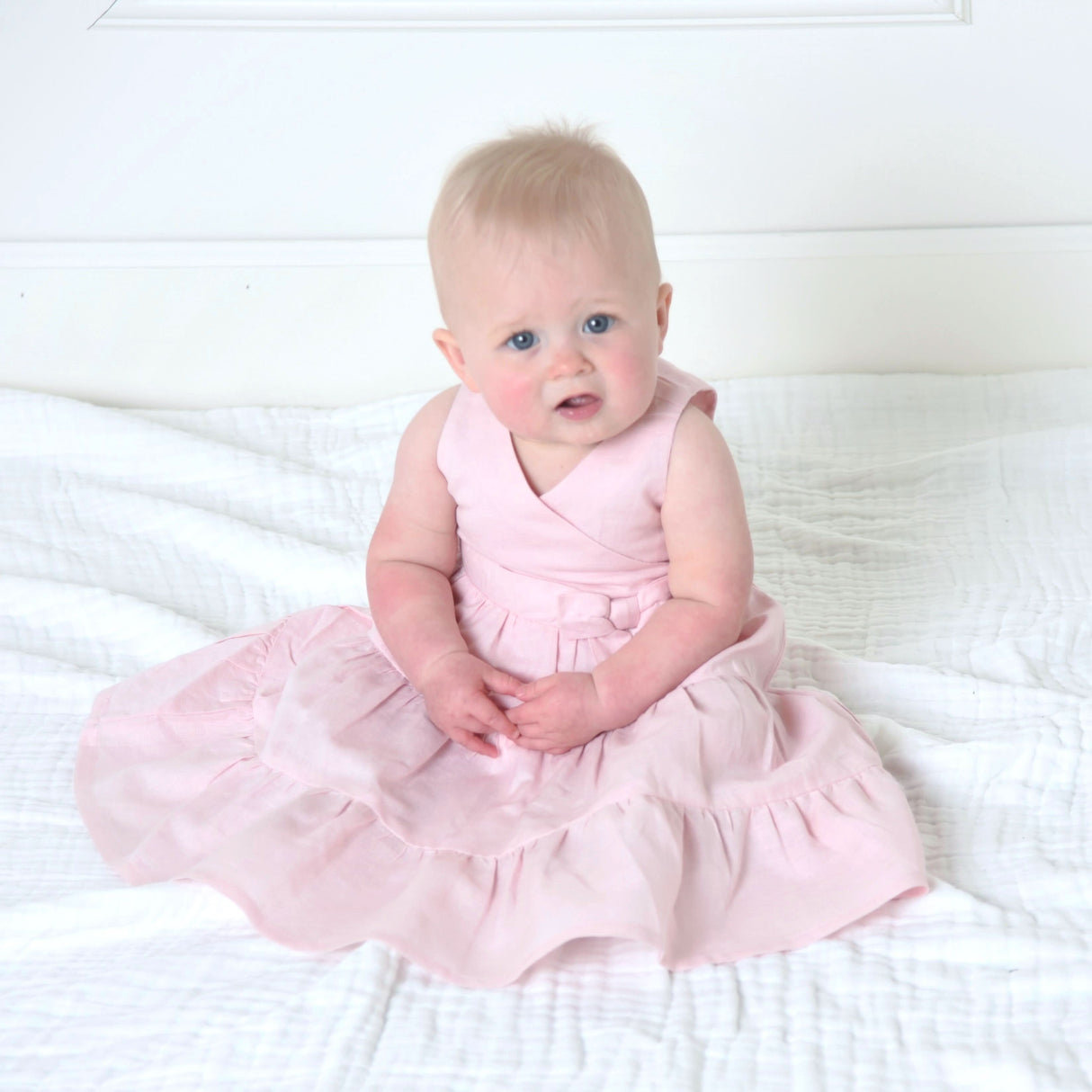 Tiered Wrap Dress - Baby from Hope & Henry