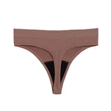 The Thong Period. in Sporty Stretch For Light Flows From The Period Company