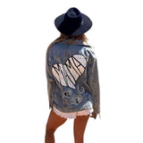 'MAMA' DENIM JACKET from Wren + Glory