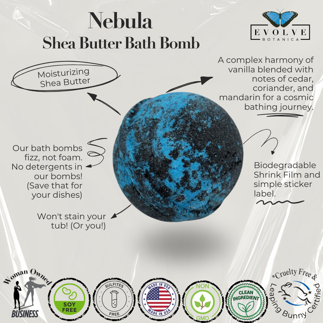 Bath Bomb - Nebula from Evolve Botanica