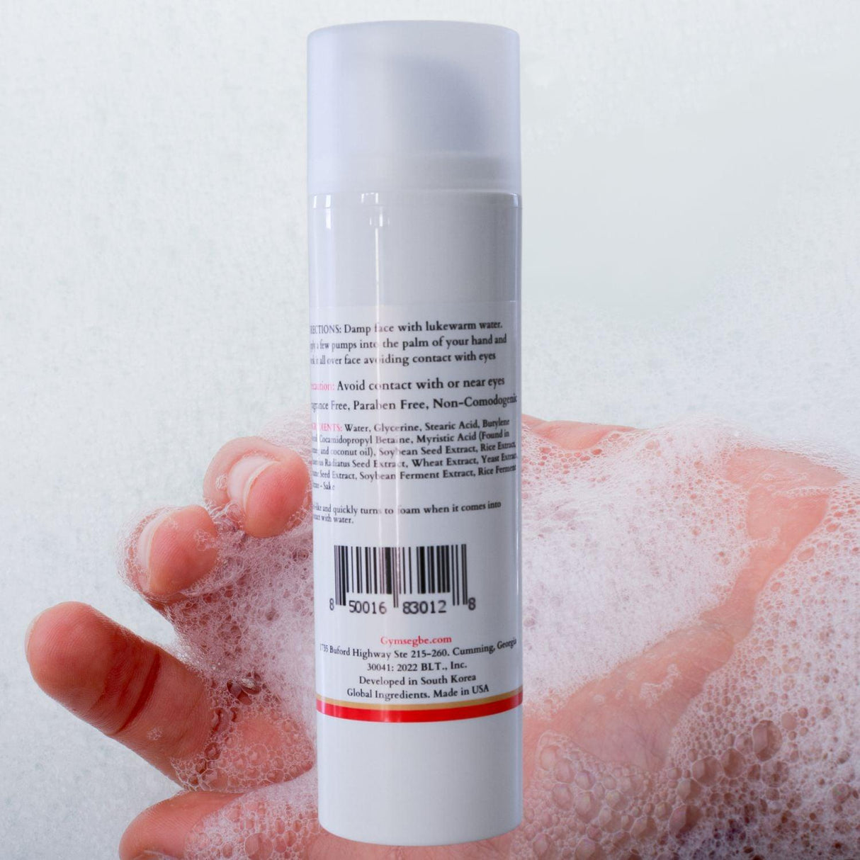 Advanced Brightening Gel Foam Cleanser from gymsegbë