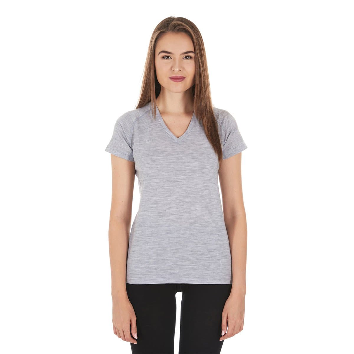 Microweight - Women's Wool V-Neck T-Shirt Woolverino from Minus33 Merino Wool Clothing