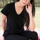 Microweight - Women's Wool V-Neck T-Shirt Woolverino from Minus33 Merino Wool Clothing