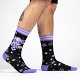 Baby Baphomet Crew Socks from FootClothes
