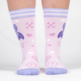 Widdle Bat Guy Crew Socks from FootClothes