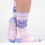 Widdle Bat Guy Crew Socks from FootClothes