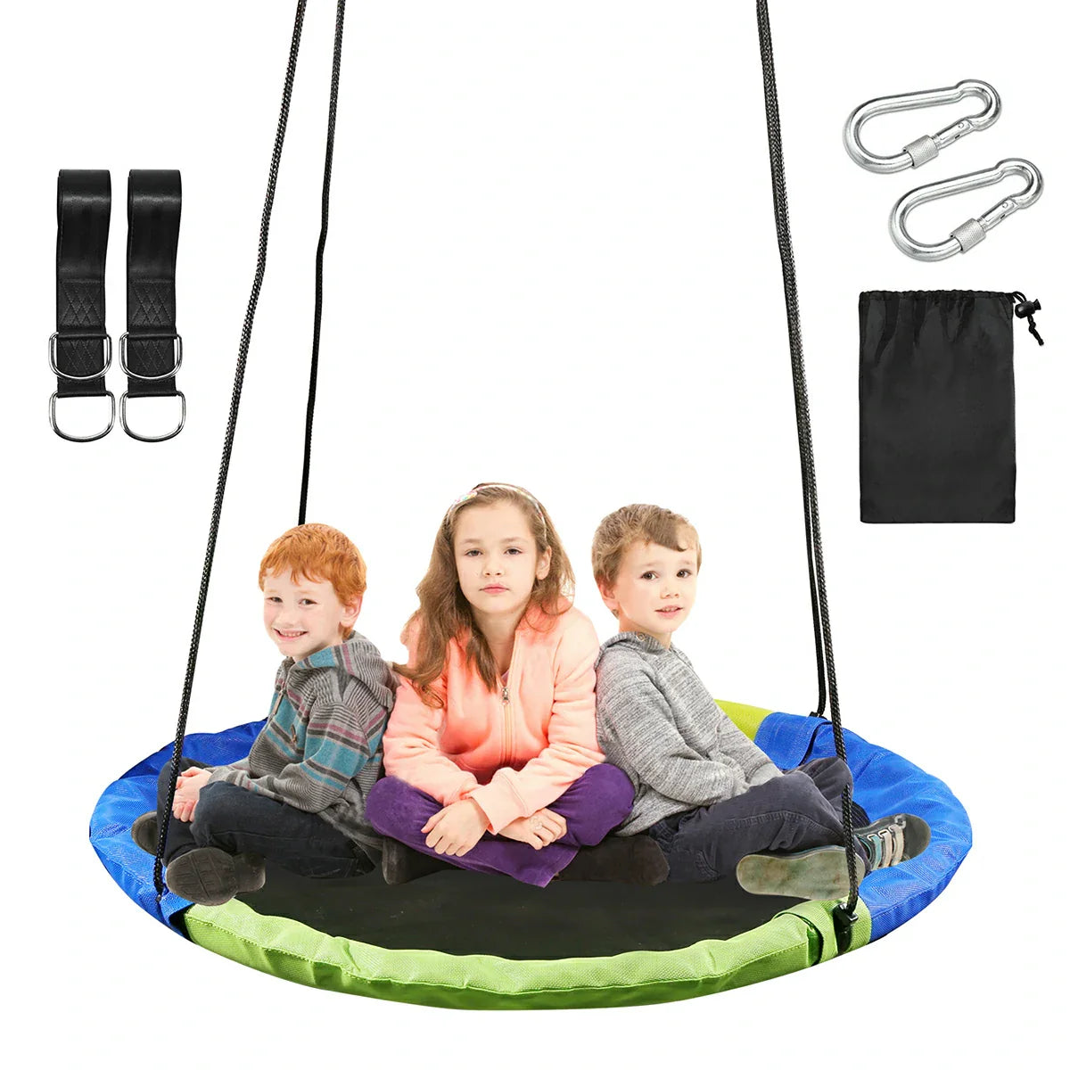 Round Saucer Swing for Kids Outdoor 40"/43" From Redcamp