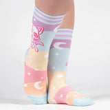 Mystic Kitty Crew Socks from FootClothes