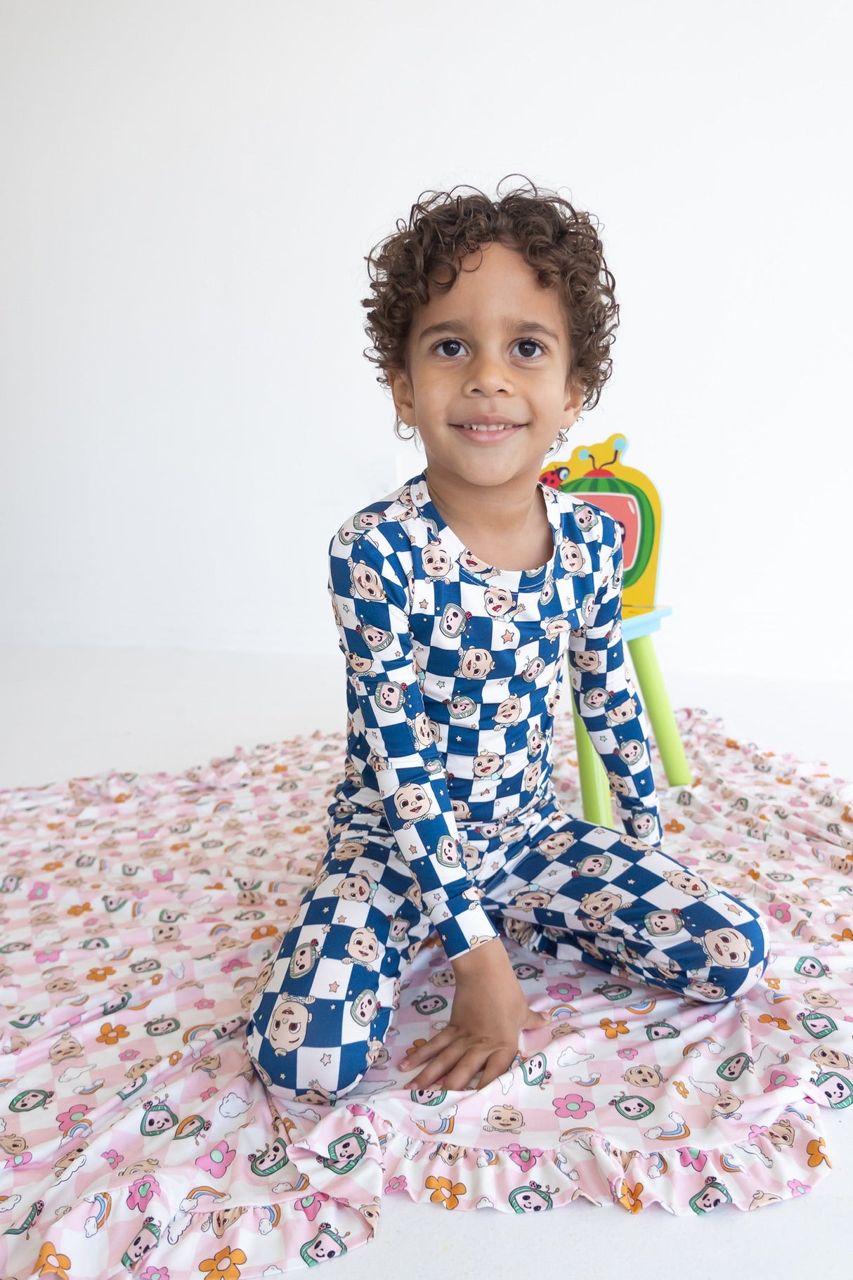 Dream Big Little Co x CoComelon JJ STARRY NIGHT CHECKERS DREAM SET from DREAM BIG LITTLE CO