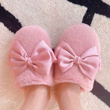 Satin Shine Fur Cozy Lounge Slippers from My Pampered Life Seattle
