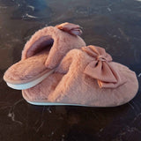 Satin Shine Fur Cozy Lounge Slippers from My Pampered Life Seattle