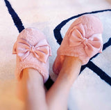Satin Shine Fur Cozy Lounge Slippers from My Pampered Life Seattle