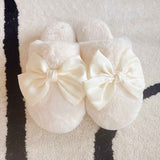 Satin Shine Fur Cozy Lounge Slippers from My Pampered Life Seattle