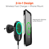 HyperGear MagVent Wireless Car Charging Mount for iPhone 13 from Jupiter Gear Home