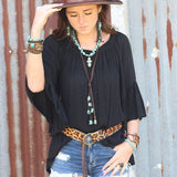 Blue Turquoise Necklace w/Turq Pendant from My Pampered Life Seattle