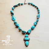 Blue Turquoise Necklace w/Turq Pendant from My Pampered Life Seattle