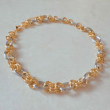 A Statement Two Tone Chain Necklace from My Pampered Life Seattle