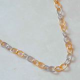 Every Two Links Gold And Silver Chain Necklace from My Pampered Life Seattle