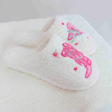Western Whimsy Coziest Lounge Slippers from My Pampered Life Seattle