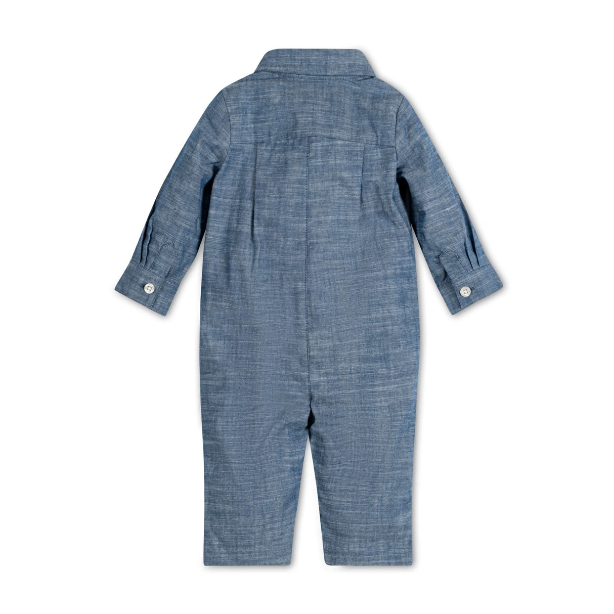 Long Sleeve Button Front Romper from Hope & Henry