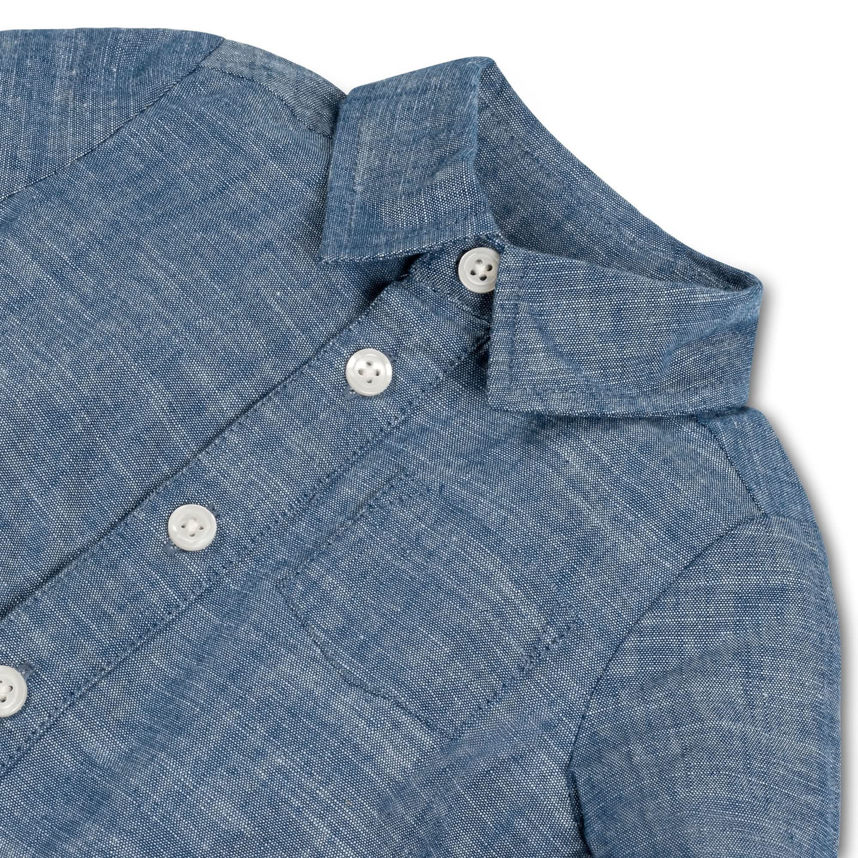 Long Sleeve Button Front Romper from Hope & Henry
