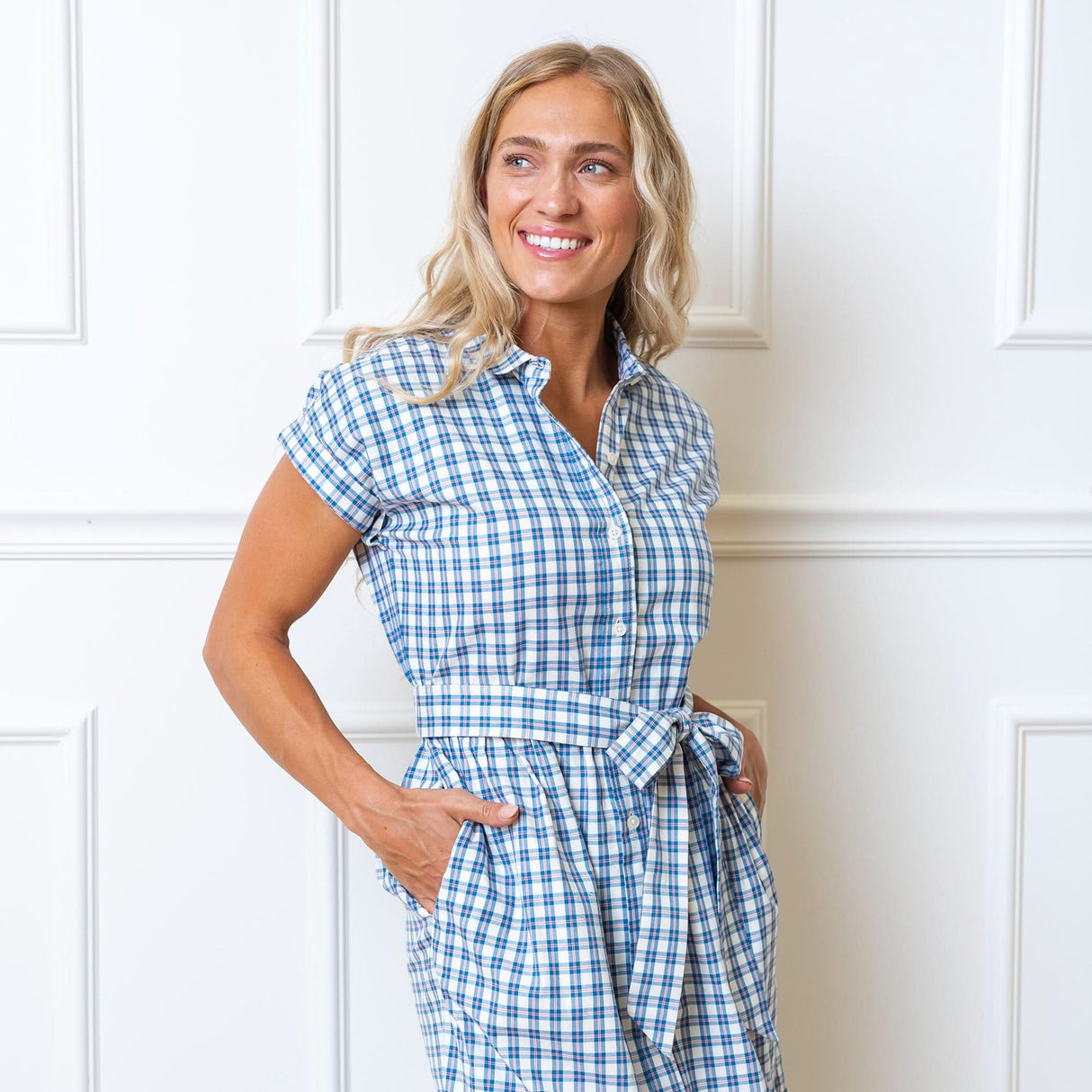 Button Front Organic Maxi Dress from Hope & Henry