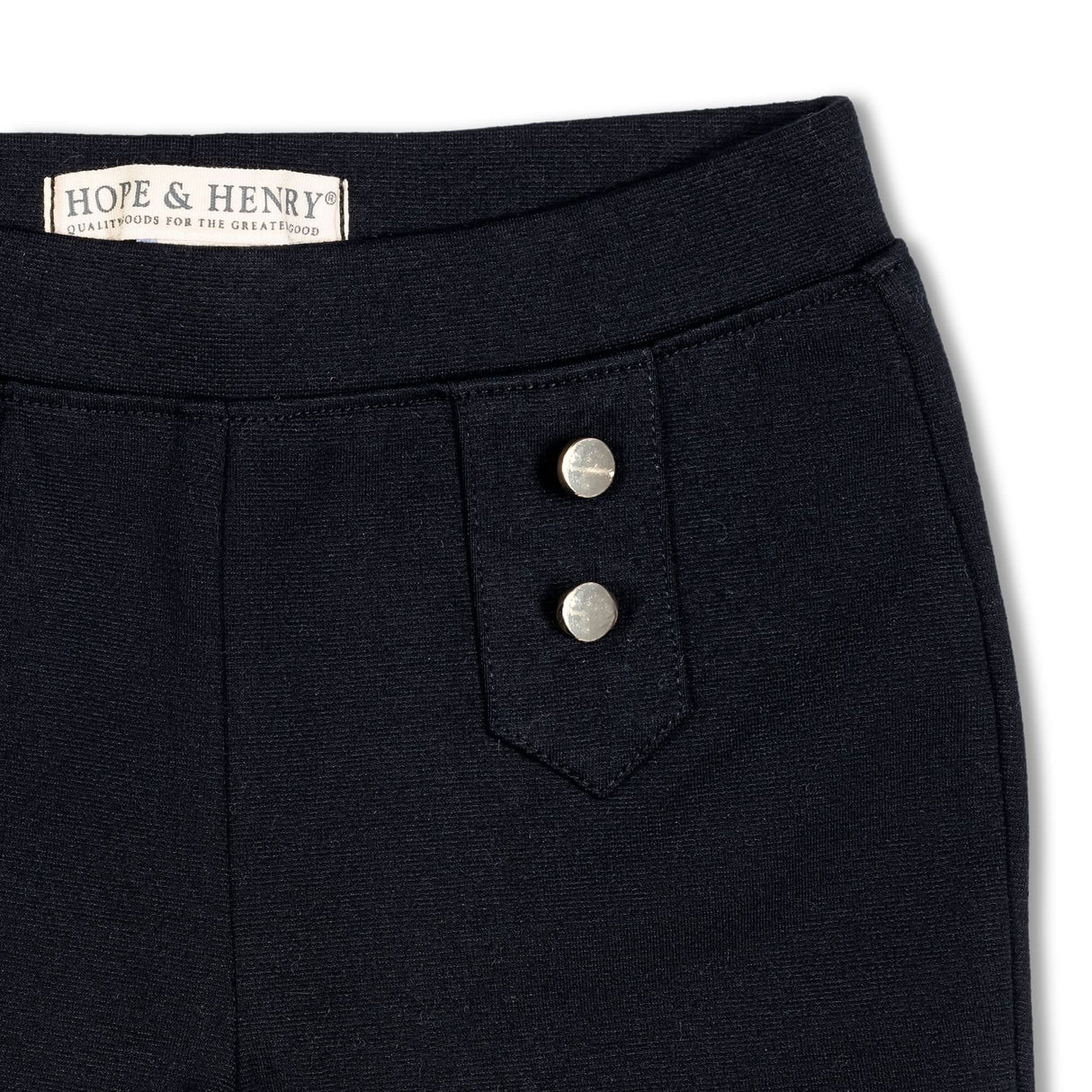 Button Placket Ponte Pant - Baby from Hope & Henry